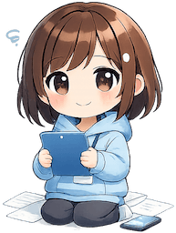 Yui with tablet